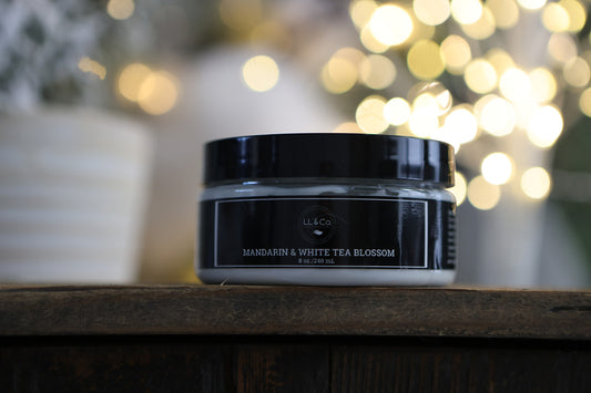 Mandarin & White Tea Body Butter, 8 oz.