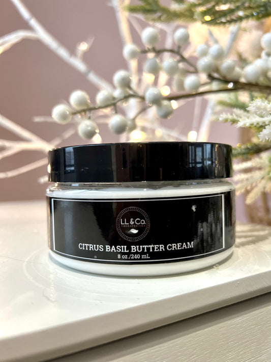 Citrus Basil Body Butter, 8 oz.