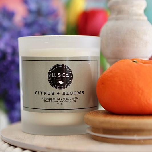 Citrus & Blooms Aromatherapy Candle